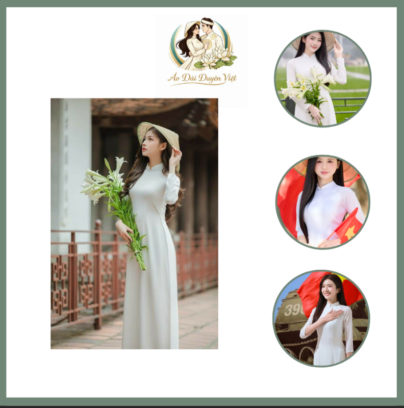 hình ảnh áo dài truyền thống Việt Nam