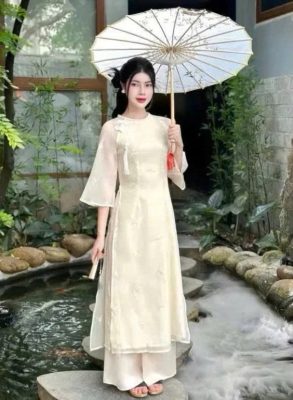 Áo Dài Cách Tân Tay Lỡ Trẻ Trung – Xu Hướng Thời Trang Được Yêu Thích Hiện Nay