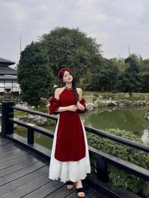 Áo Dài Cách Tân Tay Phồng – Vẻ Đẹp Nữ Tính Trong Phong Cách Hiện Đại