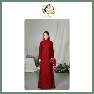 Áo dài kim sa cô dâu
